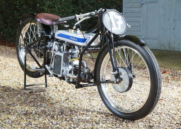 1930 Vintage Douglas SW5 motorcycle 500cc sprint bike Older restoration with original gearbox & the Norton dolls head gearbox fitted. SW5 is similar to the DT5