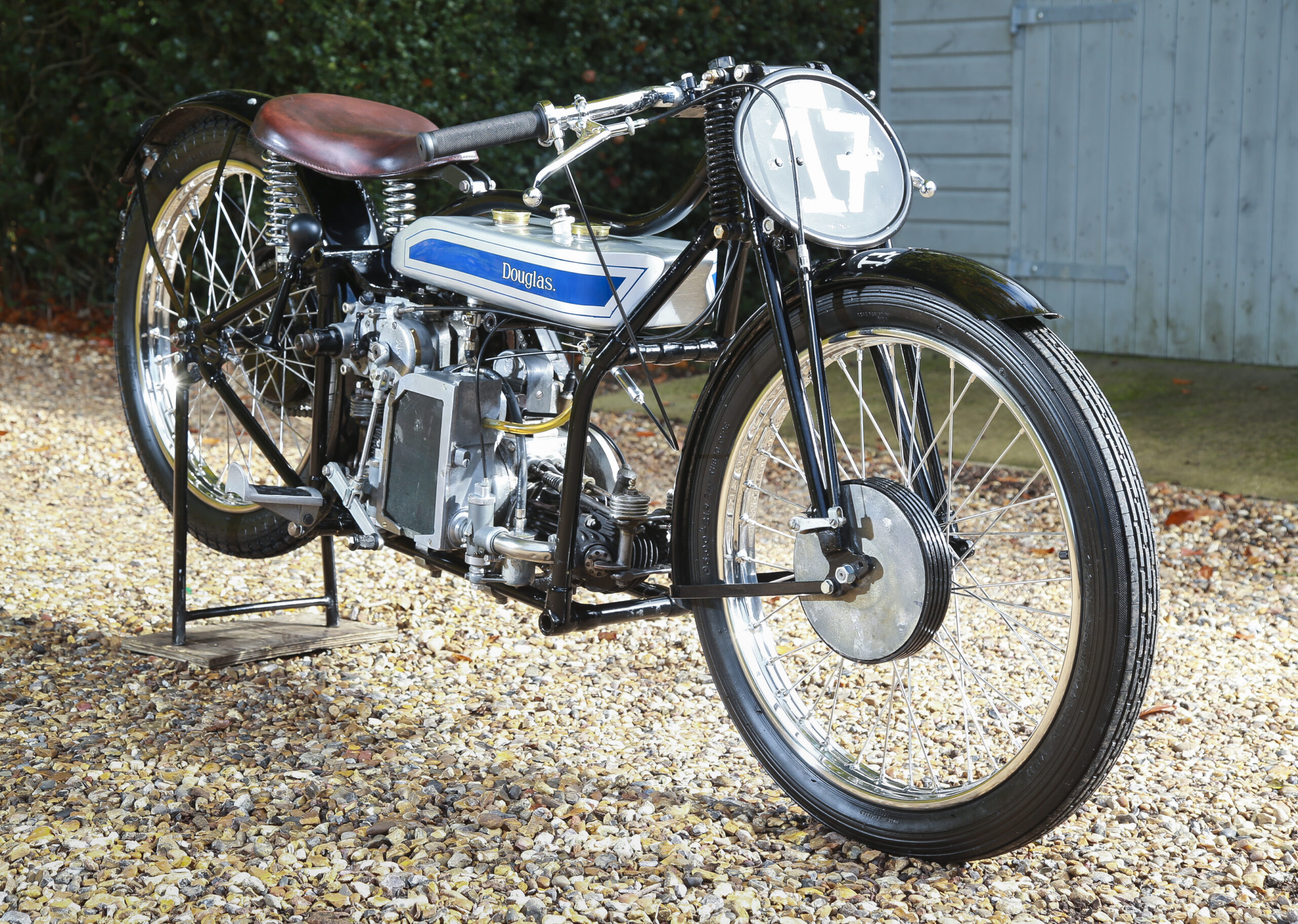 1930 Vintage Douglas SW5 motorcycle 500cc sprint bike Older restoration with original gearbox & the Norton dolls head gearbox fitted. SW5 is similar to the DT5