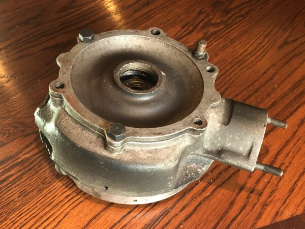 1930s BMW R20 rear final drive hub for sale. Also R23 R35 BMW prewar single cylinder motorcycles. An original Cardan rear final drive gear hub for BMW models