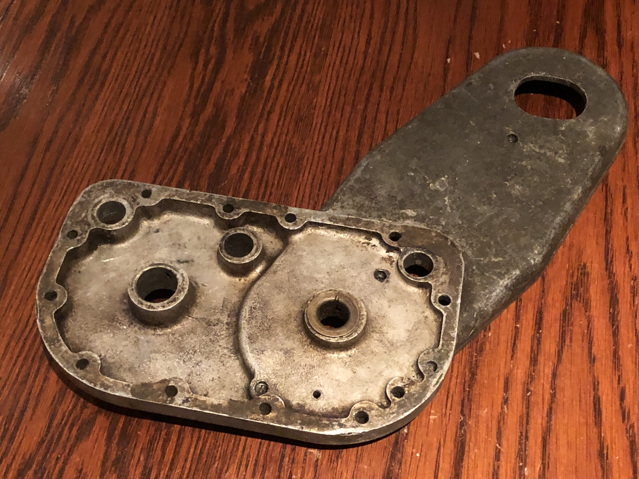 1930's Marston Sunbeam Model 9 timing cover. Good condition 500cc & 600cc single cylinder Sunbeam OHV engine spare parts for sale. Antique & vintage motorcycles