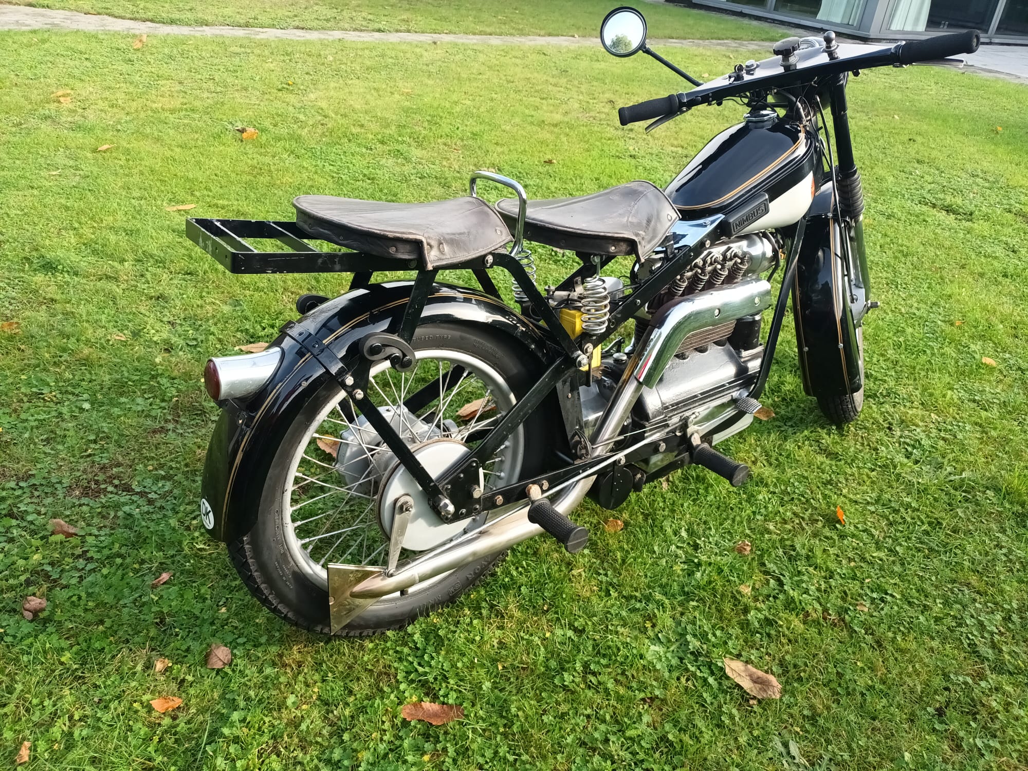 1960 Nimbus motorcycle + Sidecar, engine is inline 746cc 4 cylinder Belgian Papers. Stove pipe Nimbus 2 classic vintage motorcycle for sale in Europe