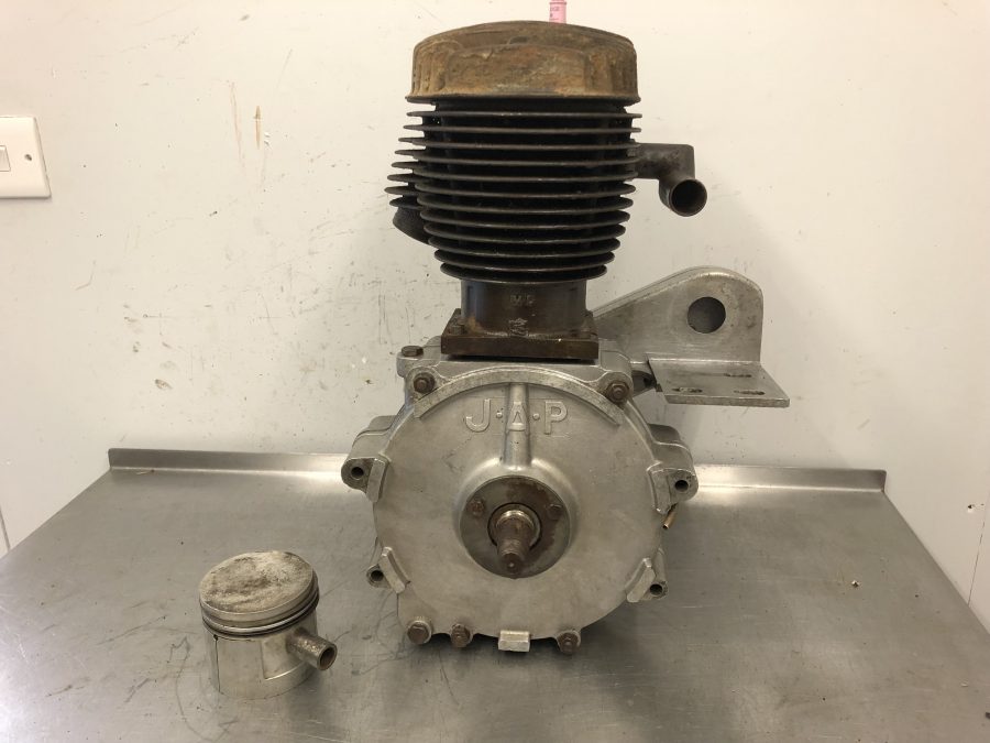 SOLD – J.A.P. (JA Prestwich) 600cc 1928 Side Valve engine for rebuild ...