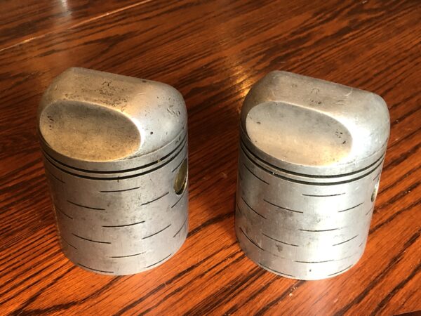 Original Pair of Scott Pistons 596cc Flying Squirrel STD size 73mm Long Stroke Flyer