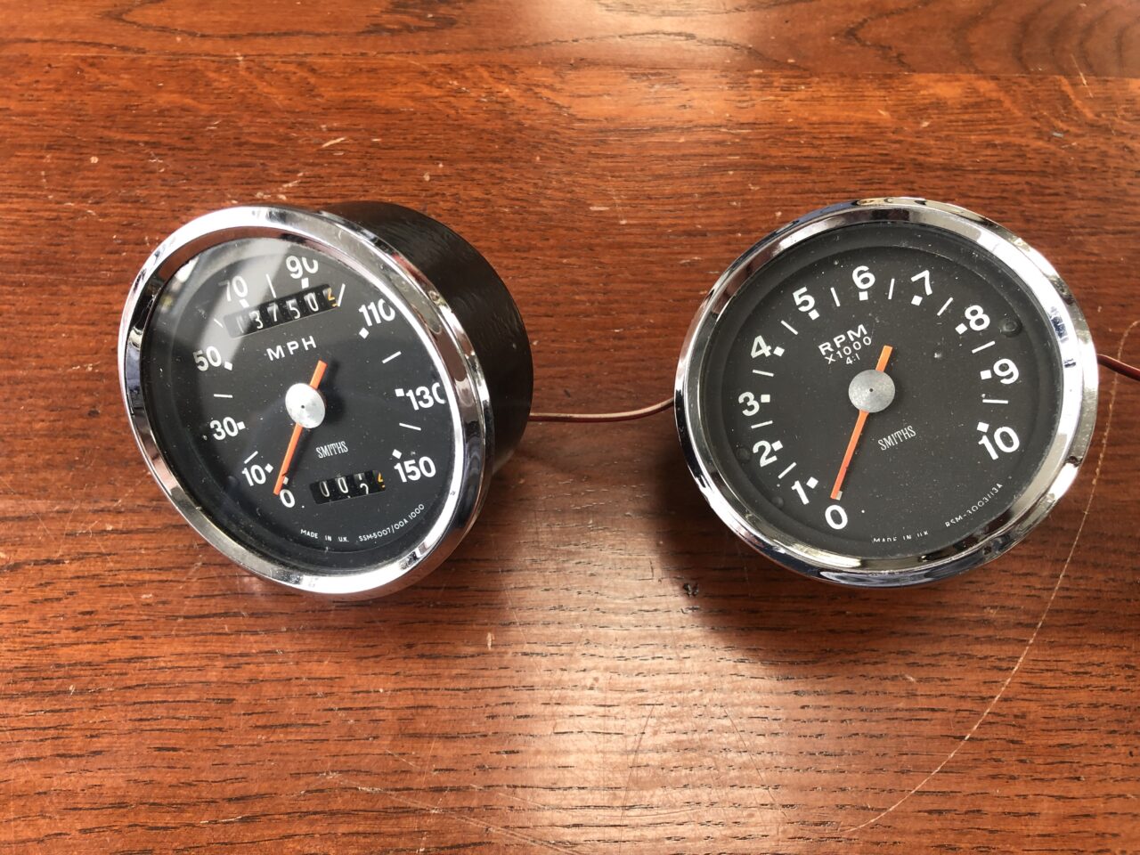 Original Smiths Speedometer Mph Bsa A Triumph Oif Models Ssm