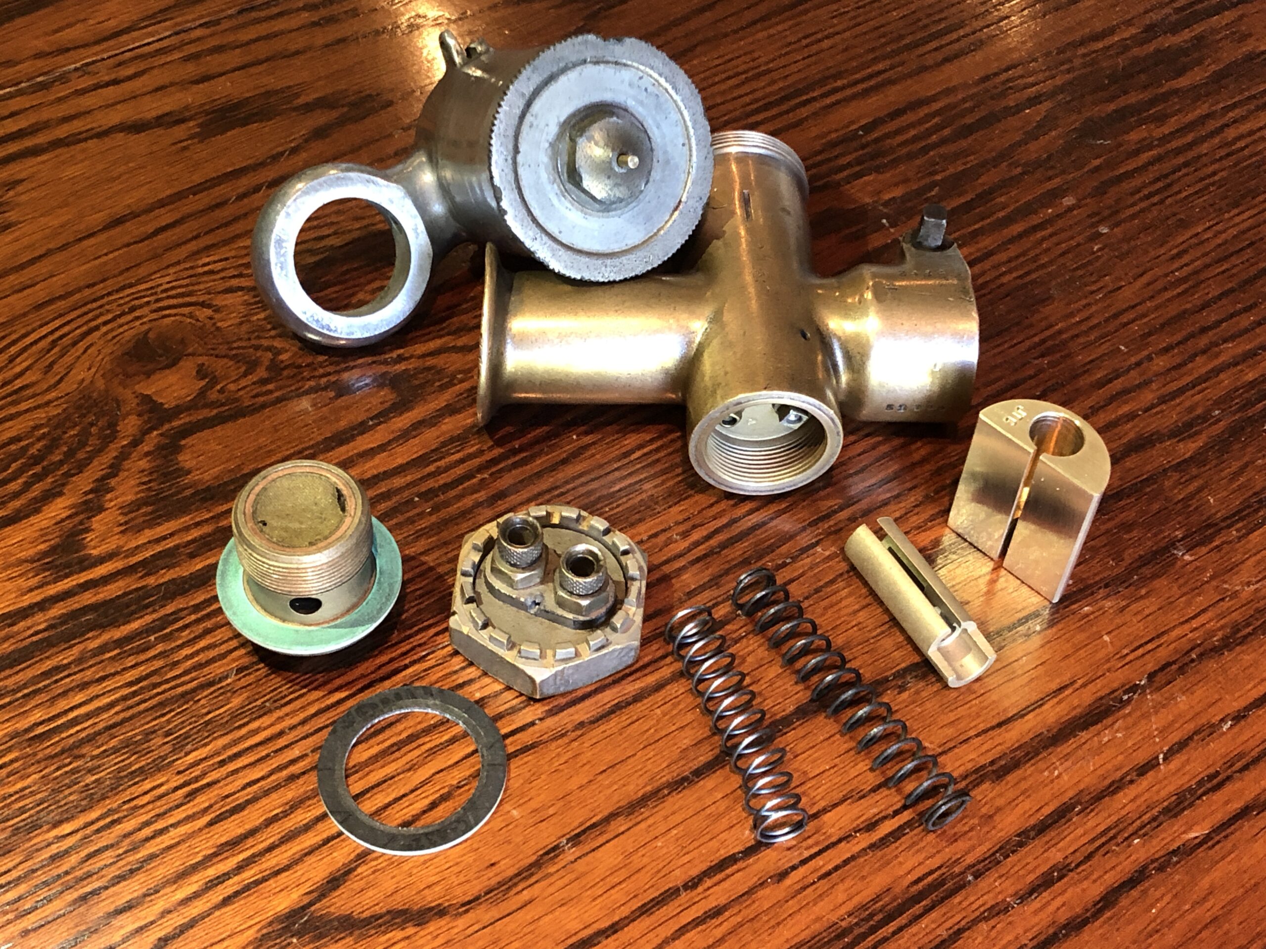 Original & refurbished 2-Jet 1" brass Binks carburettor Late 1920's Possibly for Norton motorcycles