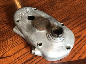 Post War Norton Vintage Motorcycle 16H ES2 Big 4 Upright Gearbox covers ranging from 1946-49