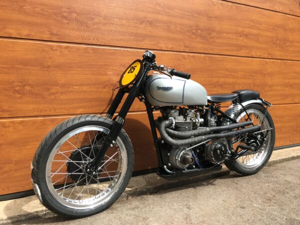 Triumph GP Replica registered for road use - Great sprint / track bike. Triumph Grand Prix evocation motorcycle based on the original competition motorcycles