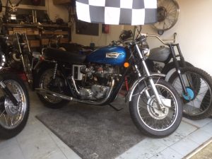 1972 T120 5 Speed Triumph Bonneville is about to be available