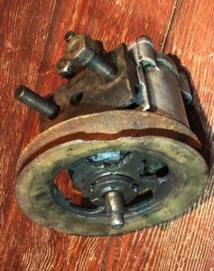 Veteran Vintage lightweight motorcycle 2-speed gearbox. Possibly early 1920's Calthorpe suit many flat tank motorcycles. Like Douglas 2 speed gearbox but larger