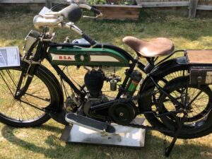 1913 BSA Model K veteran flat tank motorcycle – VIDEO