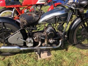 Early 1930’s Douglas Mastiff 750cc twin with patina – VIDEO