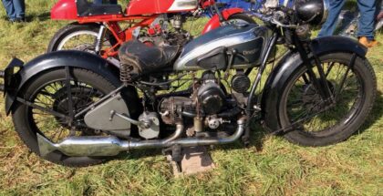 Early 1930’s Douglas Mastiff 750cc twin with patina – VIDEO