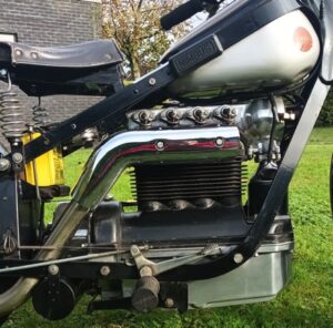 1960 Nimbus motorcycle + Sidecar, engine is inline 746cc 4 cylinder Belgian Papers. Stove pipe Nimbus 2 classic vintage motorcycle for sale in Europe