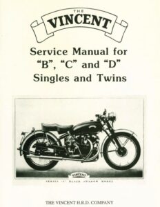 How to date a Vincent motorcycle. HRD Vincent production numbers by year, series & model. Dating information on Vincent motorbike frame numbers engine numbers